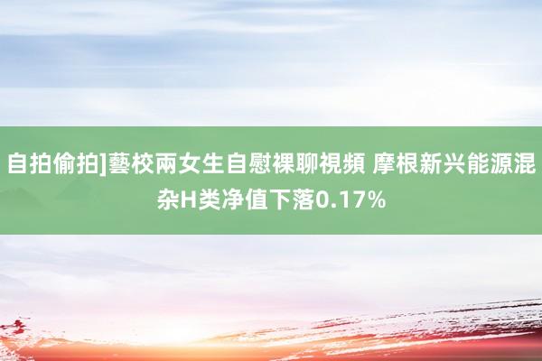 自拍偷拍]藝校兩女生自慰裸聊視頻 摩根新兴能源混杂H类净值下落0.17%